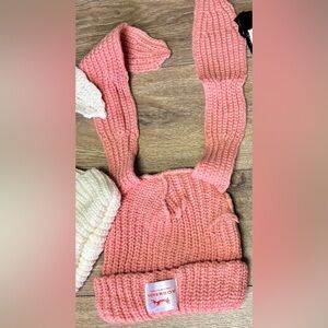 Love Boy Pink Hat Beanie